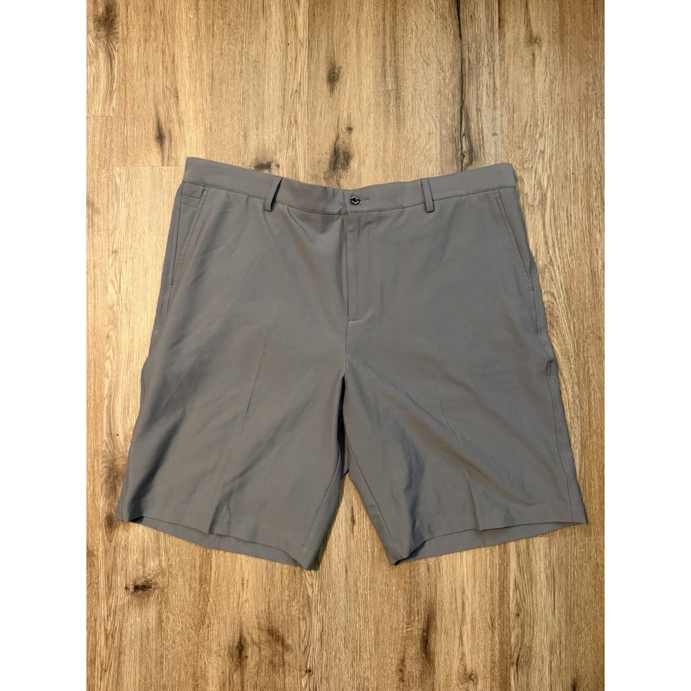 Dunning Golf Everbest Shorts Mens 40/9.5" Gray Performance Stretch